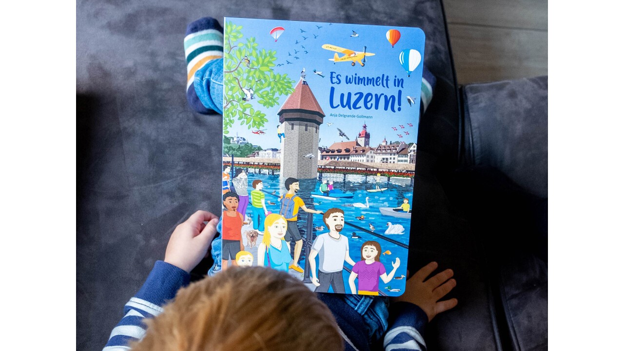 «Es wimmelt in Luzern», ein tolles Geschenkidee für Gross und Klein.