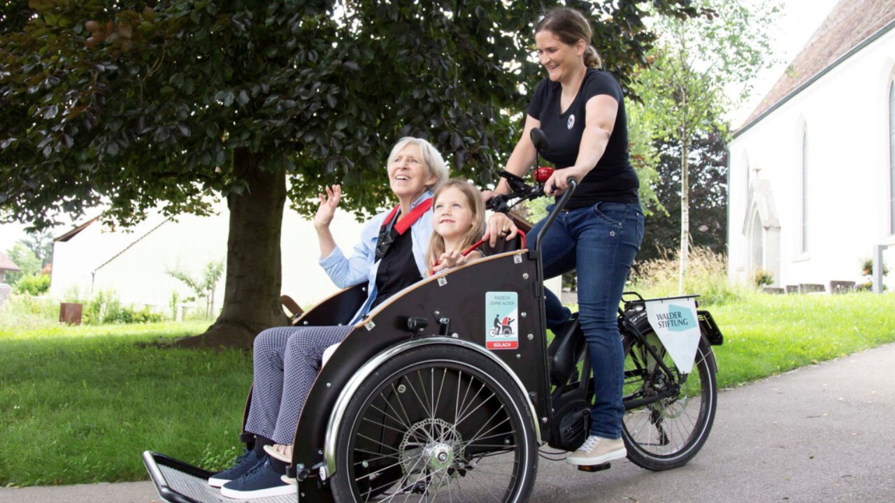 Das Christiania Taxi Bike verbindet Generationen