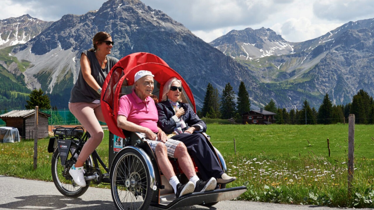 Das Chrsitiania Taxi-Bike: Möglich machen, was nicht mehr möglich schien.