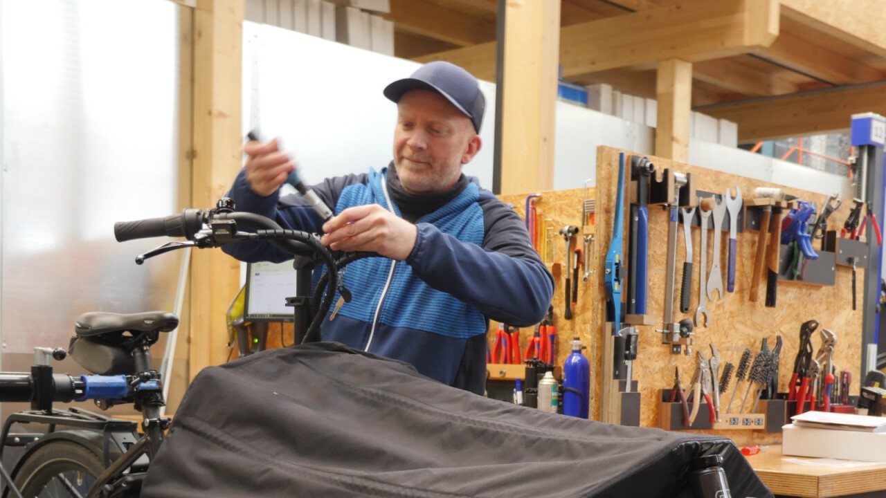 die Velociped-Werkstatt: Hier werden die Velos auf die individuellen Bedürfnisse angepasst