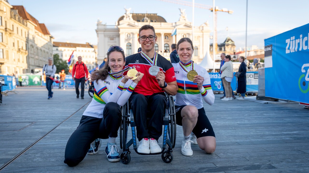 Erfolgreiches Schweizer Para-Cycling Team