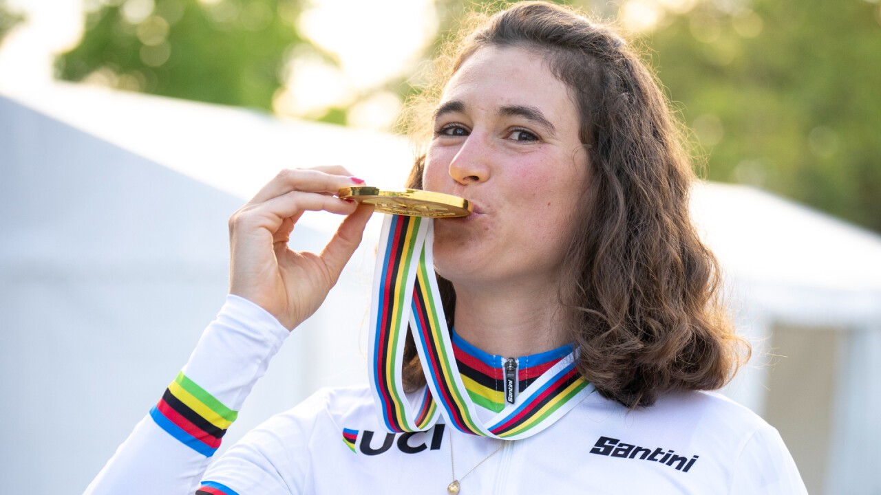 Franziska Matile-Dörig, Weltmeisterin Rad WM Zürich 2024